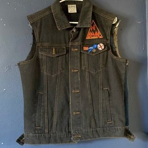 Cut off Jean Jacket